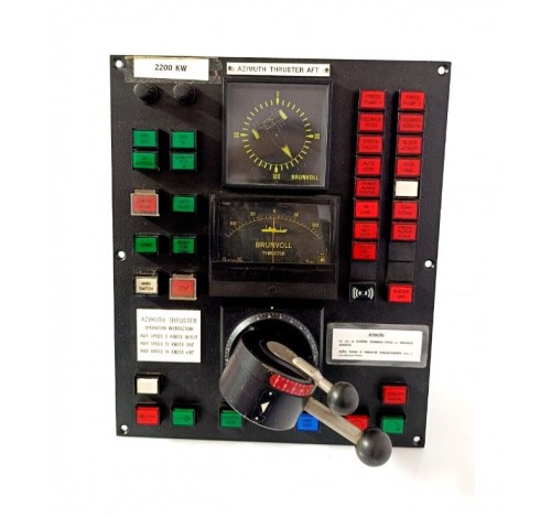 ROLLS-ROYCE THRUSTER CONTROLLER PANEL BRUNVOLL 0 TO 180